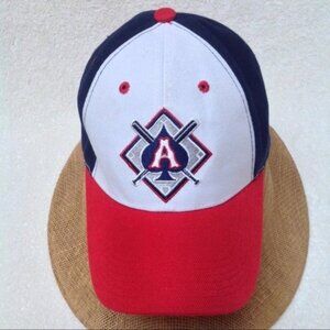 Baseball Bats Ace Spade White Blue Red Hat Unisex Baseball Hat Game Outdoor